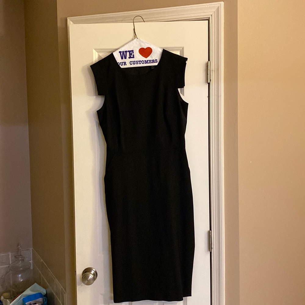 J Crew Resume dress 6T black